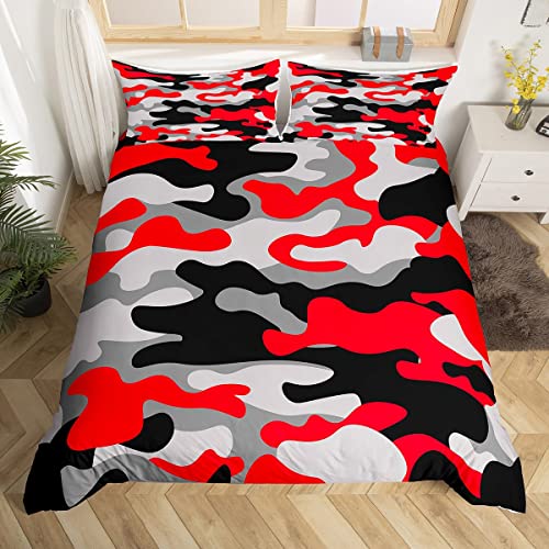 Homemissing Camouflage-Bettbezug, 220 x 240 cm, für Kinder... - Maison & Cuisine Amazon Allemagne à 20.56€