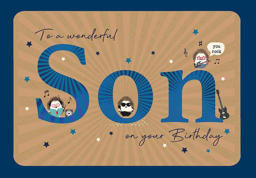 Piccadilly Greetings Birthday Card, To a Wonderful Son - 9... - Auto & Moto en promo à 2.24€