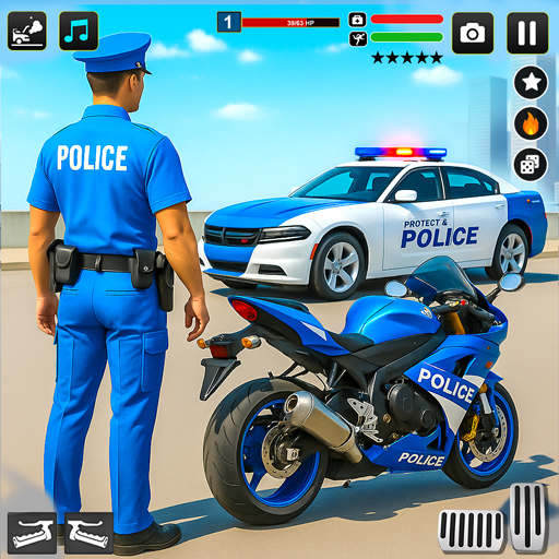 Gangster Crime City 3D - Police Car Chase Games 2026 - Auto & Moto Amazon Royaume-Uni à 3.99€