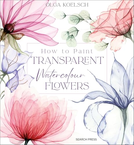 How to Paint Transparent Watercolour Flowers - Amazon Royaume-Uni à 2.99€