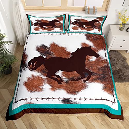 Homemissing Pferd-Bettwäsche, 220 x 240 cm, Landschaft... - Maison & Cuisine Amazon Allemagne à 23.00€