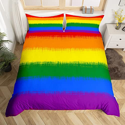 Homemissing Rainbow - Juego de cama (220 x 240 cm), diseño... - Toys & Games Amazon Spain à 23.56€