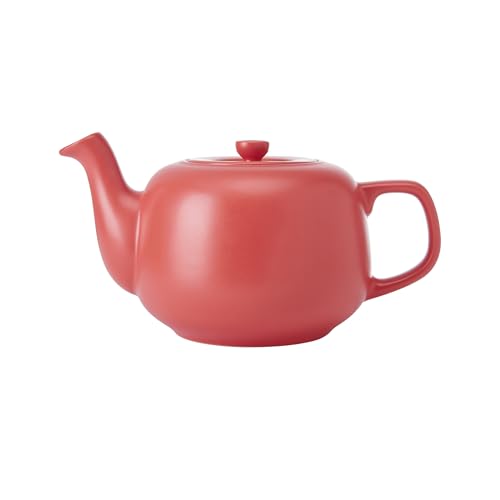 La Cafetière Ceramic Teapot, Red, 1.2 litres, Labelled - Home & Kitchen Amazon UK à 10.12€