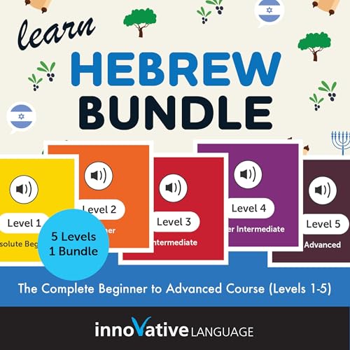 Learn Hebrew Bundle: The Complete Beginner to Advanced... - Bricolage & Outils Amazon Royaume-Uni à 20.48€