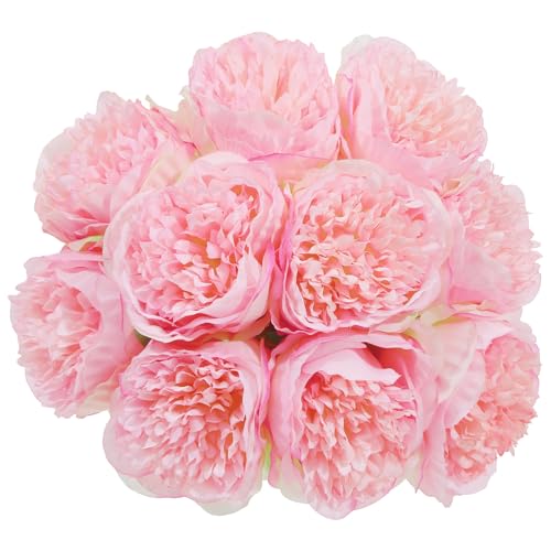 SHACOS Artificial Flowers Peony, 20 Pcs Fake Silk Flowers... - Maison & Cuisine Amazon Royaume-Uni à 4.80€