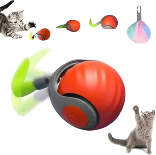 mzvoo 2025 New Interactive Cat Toy for Indoor - Automatic... - Animalerie Amazon France à 4.69€
