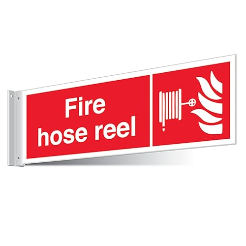 V Safety Fire Hose Reel Corridor Sign - Landscape 450 x 150... - Nouvelle promo Amazon à 3.79€