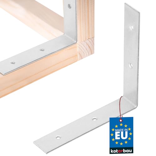 KOTARBAU® Connettore angolare 100 x 100 x 20 mm, in acciaio... - Sports & Fitness Amazon Italie à 1.00€