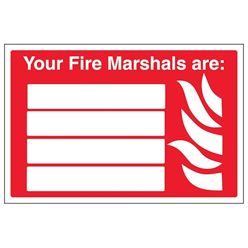 V Safety Your Fire Marshals Are: - Landscape 300 x 200 mm... - Vente Flash Amazon -67%