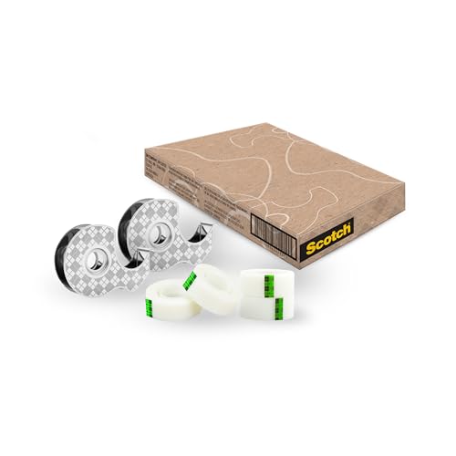 Scotch Distributeur de ruban adhésif en acier inoxydable... - Maison & Cuisine Amazon France à 10.82€