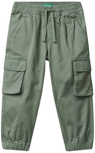 United Colors of Benetton Pantalone 4HM6GF01Z, Verde, 1... - Sports & Fitness en promo à 6.41€