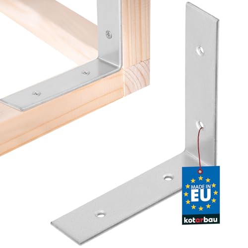 KOTARBAU® Connettore angolare 80 x 80 x 20 mm, in acciaio... - Amazon Italie à 1.00€