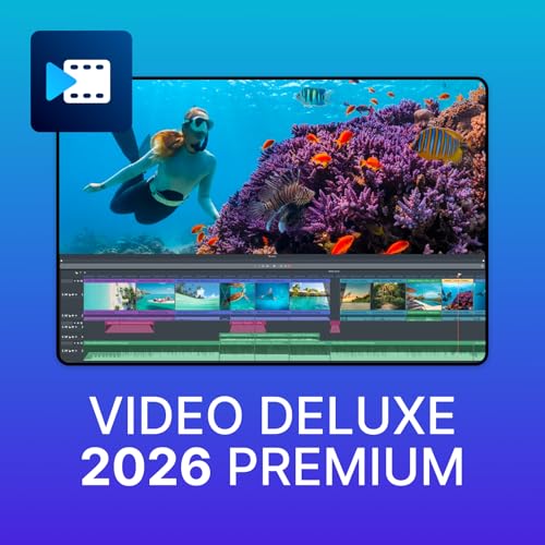 MAGIX Video deluxe 2026 Premium: Le montage vidéo pour tous... - High-Tech & Électronique Amazon France à 46.89€
