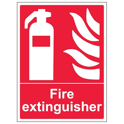 V Safety Fire Extinguisher - Portrait 200 x 300mm - 2mm... - Home & Kitchen Amazon UK à 2.39€