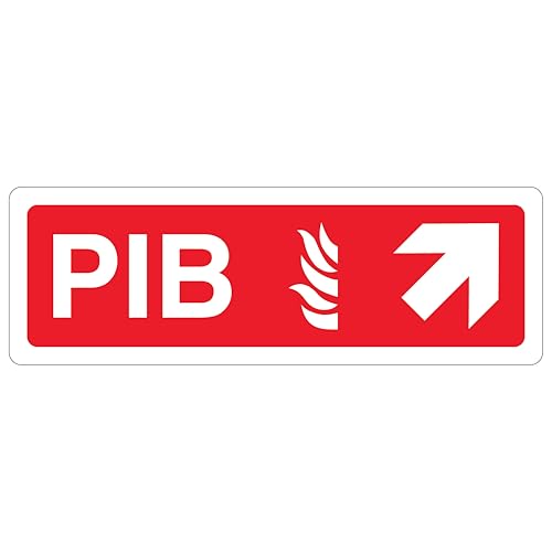 V Safety PIB Arrow Up/Right 300 x 100 mm - Self Adhesive... - Home & Kitchen Amazon UK à 2.34€