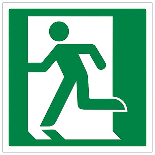 V Safety Running Man Left Logo 150 x 150 mm - Self Adhesive... - Home & Kitchen Amazon UK à 1.77€