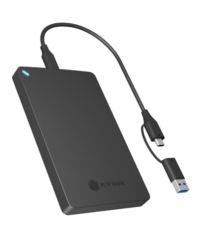 ICY BOX Alloggiamento SATA HDD/SSD da 2,5", USB-C/A 6... - Tech & Electronics Amazon Italy à 17.90€