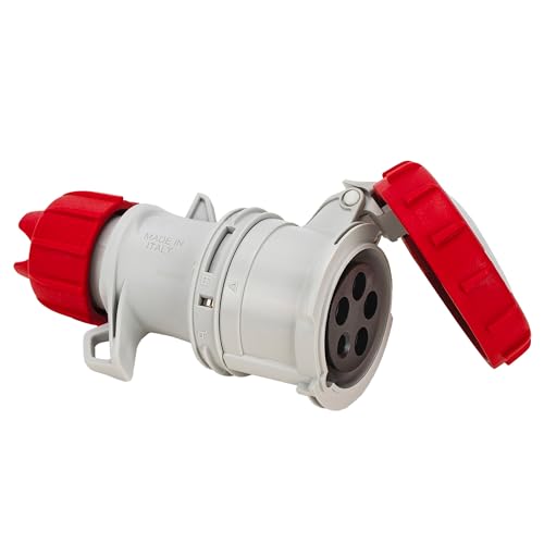 FANTON 71165V Presa CEE IP67, 32A 3P+N+T, Cablaggio a Vite - Amazon Italie à 21.80€
