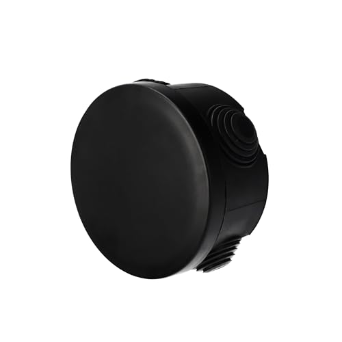 EDO Aufputz-Abzweigdose IP55 Wasserdicht Ø89x47 mm Schwarz... - High-Tech & Électronique Amazon Allemagne à 1.99€