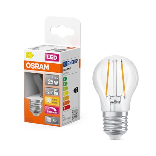 Osram LED Retrofit CLASSIC P DIM in P-Form, LED-Lampe... - Maison & Cuisine Amazon Allemagne à 3.79€