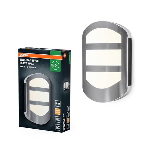 Osram ENDURA Style Plate Wall applique murale en acier... - High-Tech & Électronique Amazon France à 20.33€