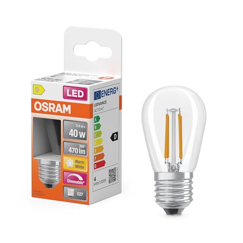 Osram LED-Lampe Superstar Edison ST45 Filament dimmbar... - Maison & Cuisine Amazon Allemagne à 3.70€