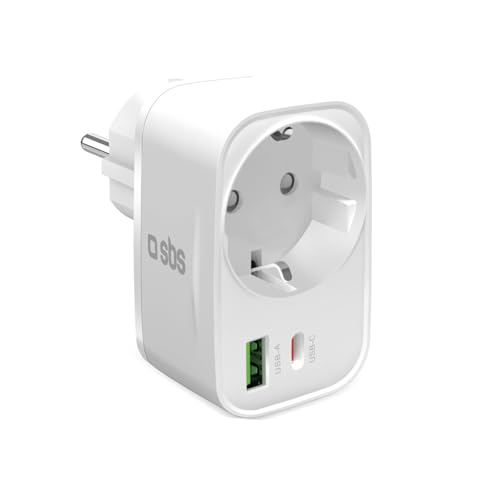 SBS Alimentatore Multi-Socket USB-C USB-A, Presa Schuko... - High-Tech & Électronique Amazon Italie à 12.33€