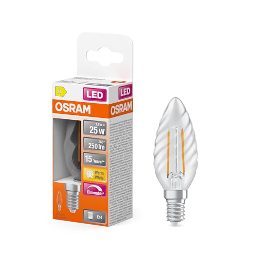 Osram Lampe LED Superstar Classic BW25 Filament 1,8 W 827... - Maison & Cuisine Amazon France à 4.70€