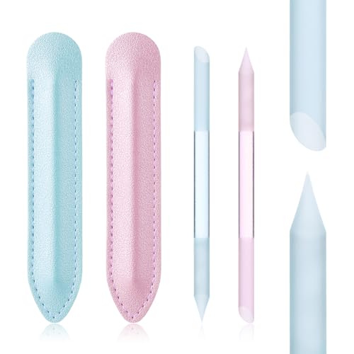 Giantree Lot de 2 repousse-cuticules en verre pour ongles... - Beauté & Parfums en promo à 12.00€