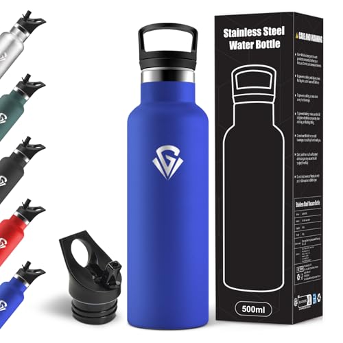 Motswedi Botella Termica Agua Acero Inoxidable, 500ml Libre... - Sports & Fitness Amazon Espagne à 10.40€