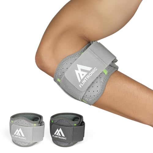 flintronic Leichte Ellenbogenbandage Tennisarm Bandage... - Sports & Fitness Amazon Allemagne à 5.49€