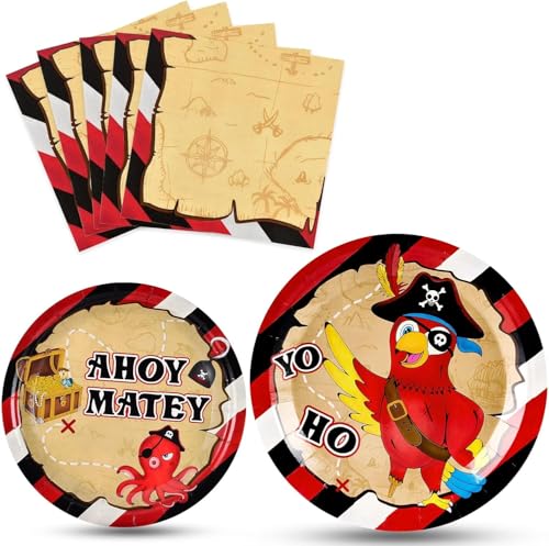 WERNNSAI Decorazione pirata – 48 pezzi pirata compleanno... - Jouets & Jeux Amazon Italie à 10.91€