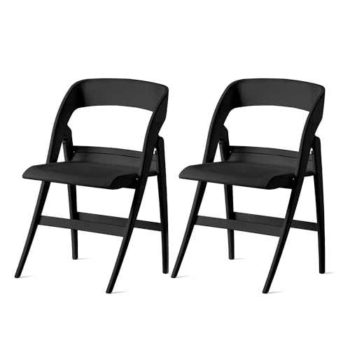 Connubia, 2 CLIKCLAK chairs in polypropylene MATT BLACK - Maison & Cuisine en promo à 101.32€