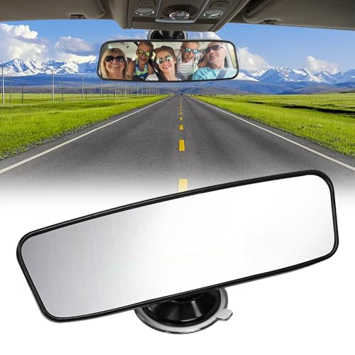 WEFHEF Rétroviseur Intérieur 200x60 mm, Rétroviseurs... - Auto & Moto Amazon France à 1.99€