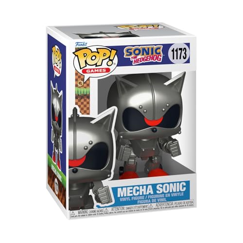 Funko Pop! Games: Sonic The Hedgehog - Mecha Sonic... - Toys & Games Amazon Germany à 4.99€