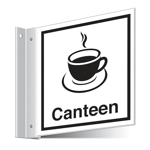V Safety Canteen Corridor Sign 150 x 150 mm - 3mm Indoor... - Home & Kitchen Amazon UK à 1.78€