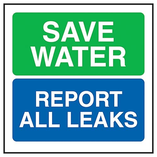 V Safety Save Water Report All Leaks 100 x 100 mm - 3mm... - Maison & Cuisine Amazon Royaume-Uni à 1.40€