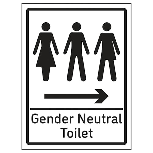 V Safety Gender Neutral Toilet Arrow Right 150 x 200 mm... - Maison & Cuisine Amazon Royaume-Uni à 2.19€