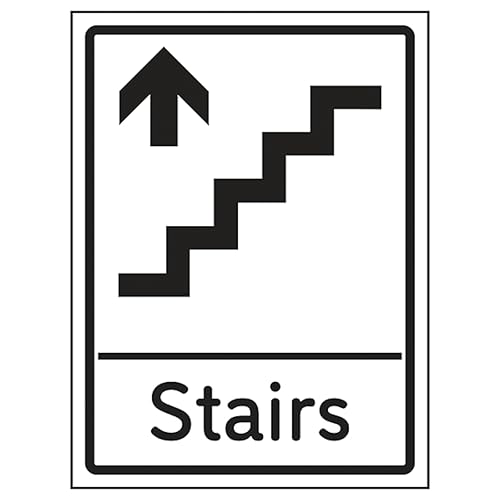 V Safety Stairs Arrow Up 200 x 300mm - 2mm Rigid Plastic... - Home & Kitchen Amazon UK à 1.94€