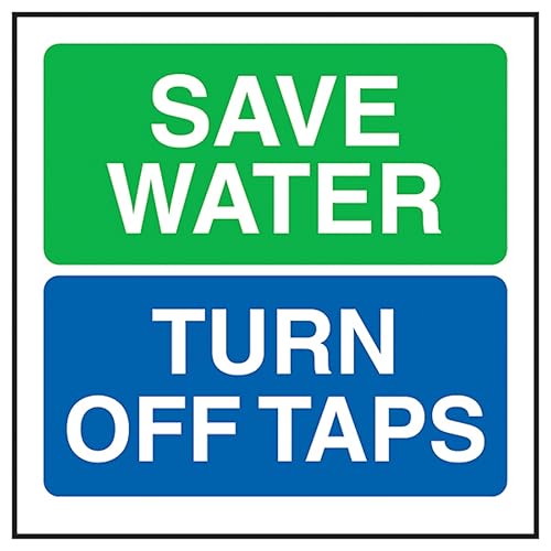 V Safety Save Water Turn Off Taps 100 x 100 mm - 3mm... - Maison & Cuisine Amazon Royaume-Uni à 1.40€