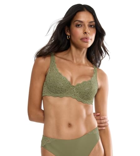 Triumph Amourette WHP Sujetador, Olive Gold, 75C Mujeres - Bon plan à 26.99€