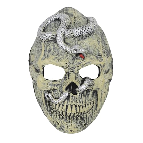 NICEYEA Maschera horror di Halloween – Lichkönig Medusa... - Home & Kitchen Amazon Italy à 7.23€