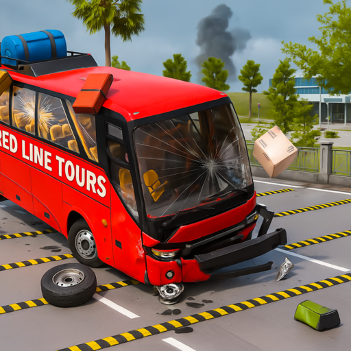 Bus Crush Simulator : Demolition Derby Simulation Games 2025 - Jeux Vidéo & Consoles en promo à 4.19€
