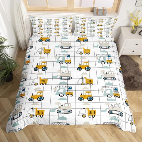Loussiesd Bau-Bettbezug 220 x 240 cm, LKW für Kinder... - Maison & Cuisine Amazon Allemagne à 23.00€