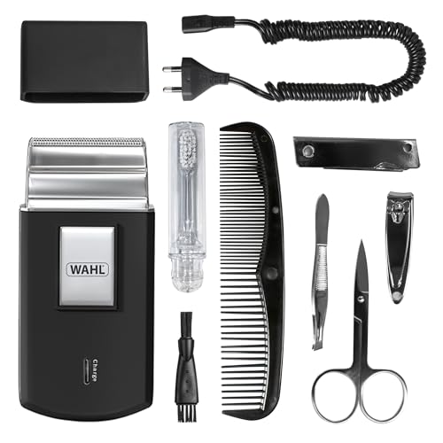 WAHL Travel Shaver Kit, rechargeable, grille de rasoir... - Nouvelle promo Amazon à 14.99€