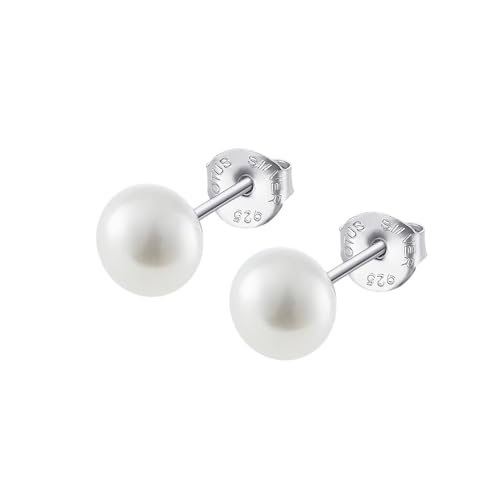 LOTUS SILVER PENDIENTE SRA.PERLA MEDIA BOLA 6MM - Bijoux & Montres Amazon Italie à 19.90€