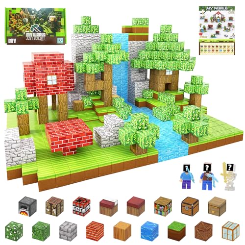 ShifenHong Lot de 100 blocs de construction magnétiques - 3... - Jouets & Jeux Amazon France à 18.74€