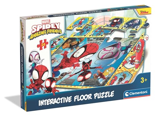 Clementoni Quiz-Bodenpuzzle - Spidey und Seine Freunde... - Jouets & Jeux en promo à 10.53€