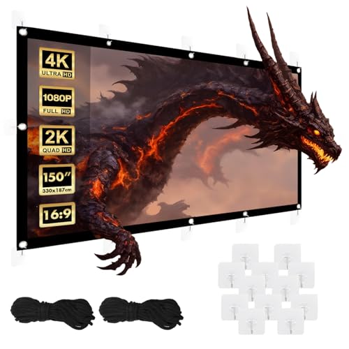 Maclean Pantalla de Proyección Portátil | Pantalla de... - Home & Kitchen Amazon Spain à 22.36€