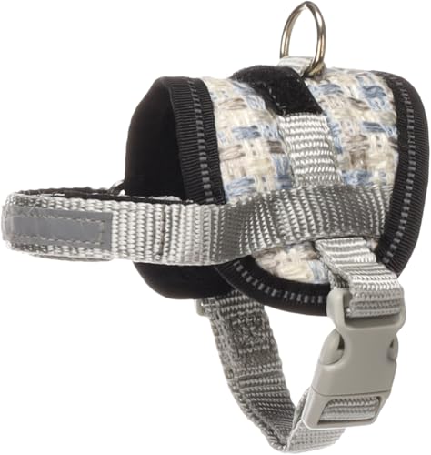 Flamingo Cane Pettorina Eeny Meeny Azzurro & Grigio XS... - Animalerie Amazon Italie à 5.32€